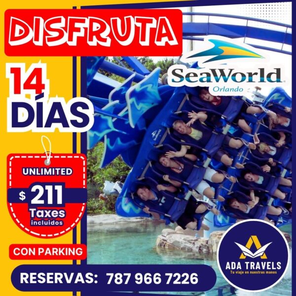 seaworld 14 dias