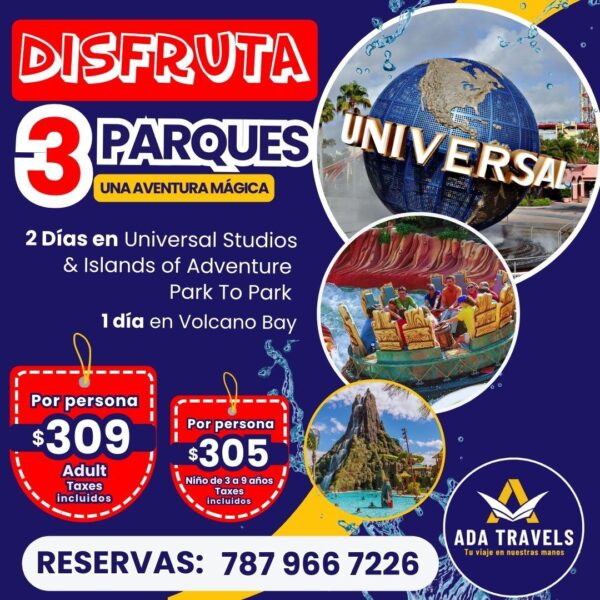 Oferta 3 parques