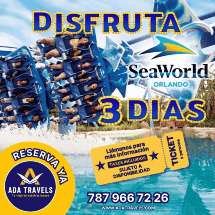 SeaWorld Orlando 3 días - Imagen 1