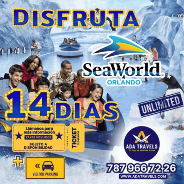 SeaWorld Orlando 14 días - Imagen 1